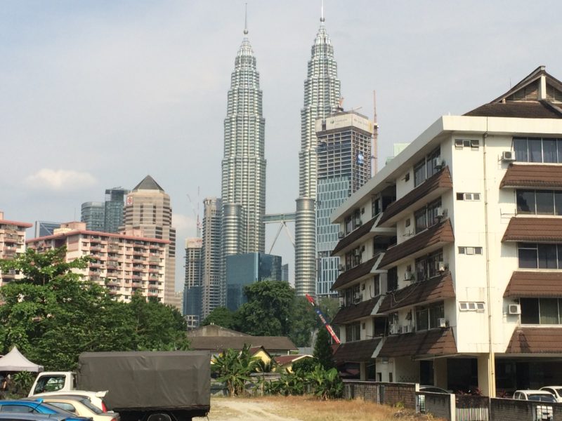 View from Kampang Baru - Kuala Lumpur Vernacular Architecture