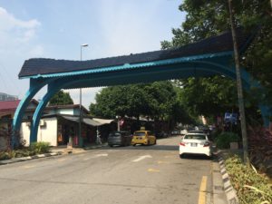 Entrance to Kampung Baru