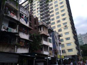 Older and newer apartments in KL