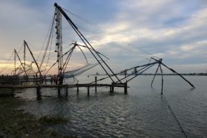 Kerala India - Chinese Fishing Nets