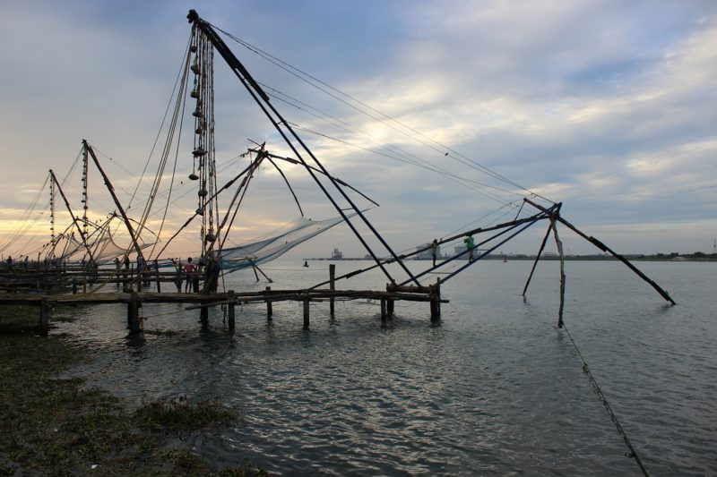 Kerala India - Chinese Fishing Nets - Asia's Vernacular Architecture
