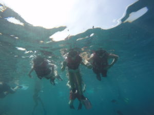 Snorkeling in the Maldives