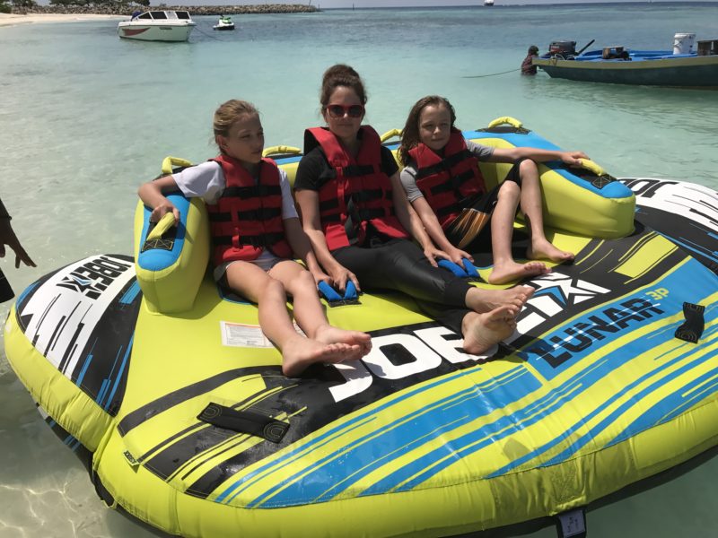 Tubing in the Ocean - Maafushi Maldives