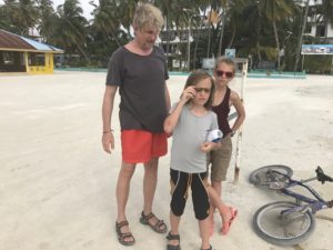 Exploring Maldives on Bike