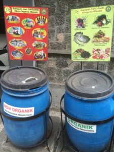 recycling efforts - Ubud Bali