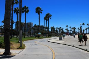 The Boardwalk along the Beach