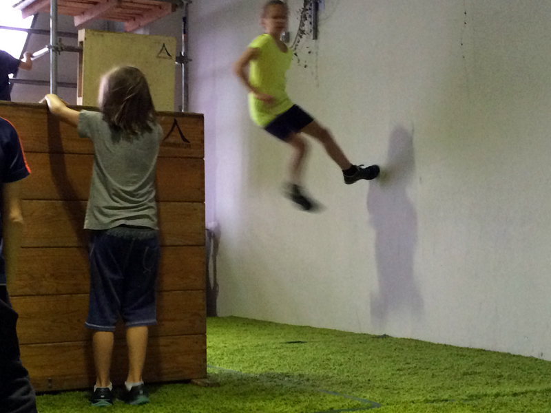 Parkour at A2 - Singapore